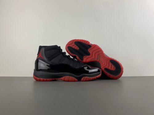 Alternative view of Air Jordan Black and Red