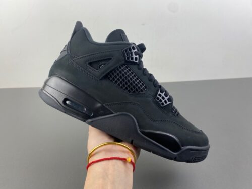 Alternative view of Air Jordan 4 “Black Cat” 2025