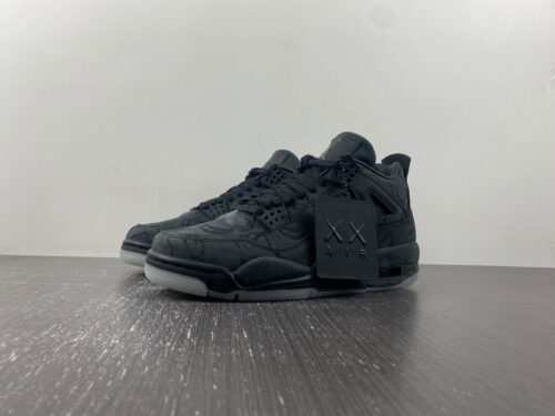 KAWS x Air Jordan 4 “Black”