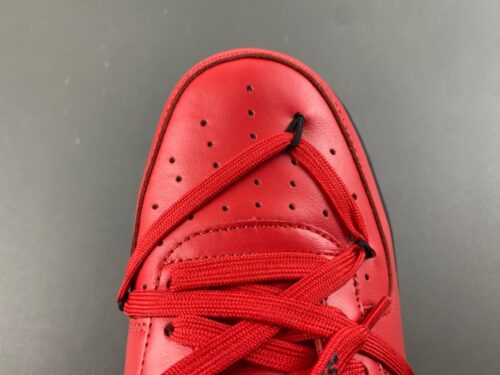 Alternative view of Off-White x Nike Air Force 1 Low Red/Black