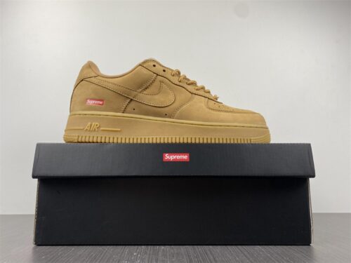 Alternative view of Supreme x Nike Air Force 1 Low “Flax”