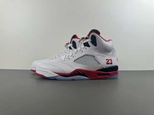 Air Jordan 5 “Fire Red Black Tongue”