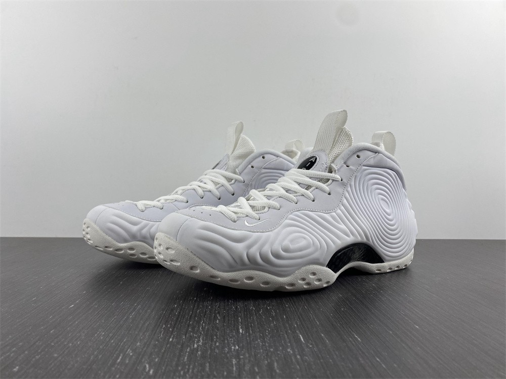 CDG x Nike Air Foamposite One White