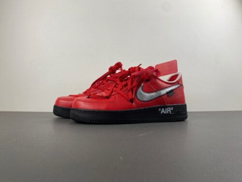Off-White x Nike Air Force 1 Low Red/Black