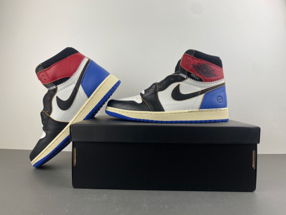 Fragment x Union x Air Jordan 1 High OG “Varsity Red/Sport Royal” - Image 13