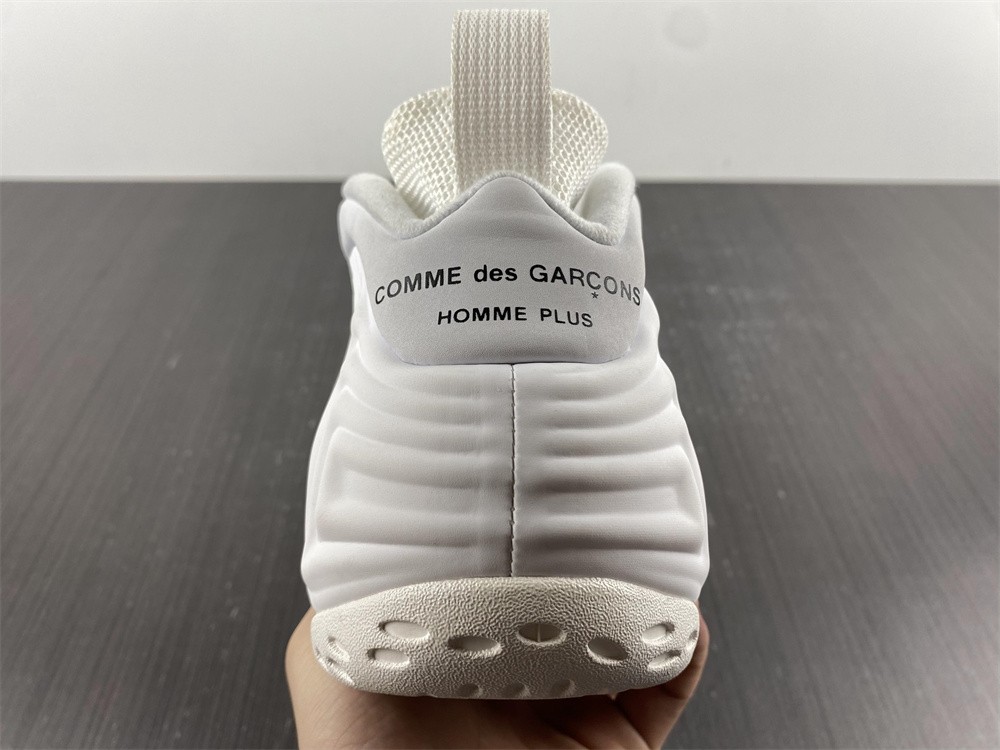 CDG x Nike Air Foamposite One White - Image 15