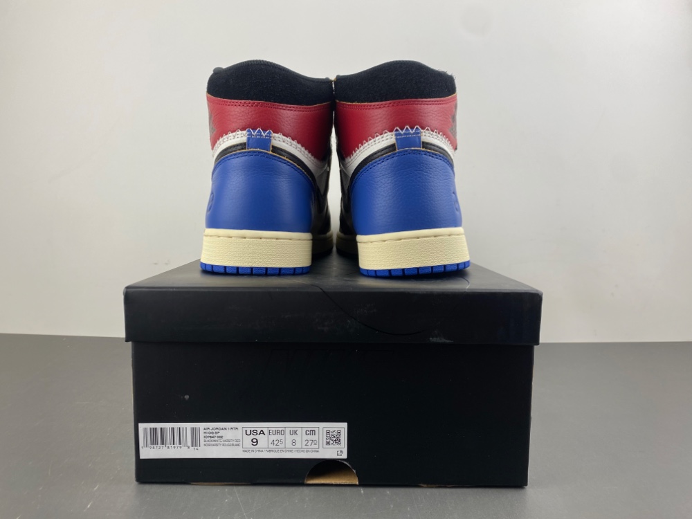 Fragment x Union x Air Jordan 1 High OG “Varsity Red/Sport Royal” - Image 18