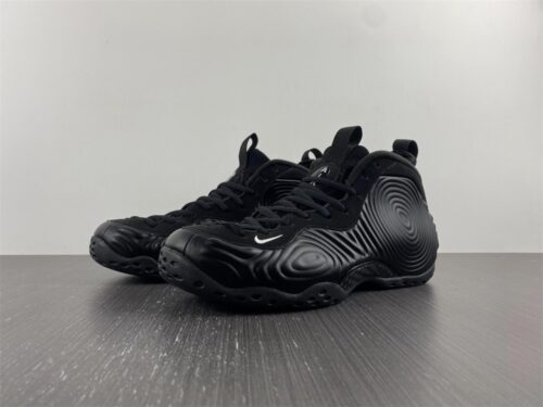 CDG x Nike Air Foamposite One Black