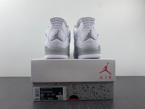 Alternative view of Air Jordan 4 “White Oreo”