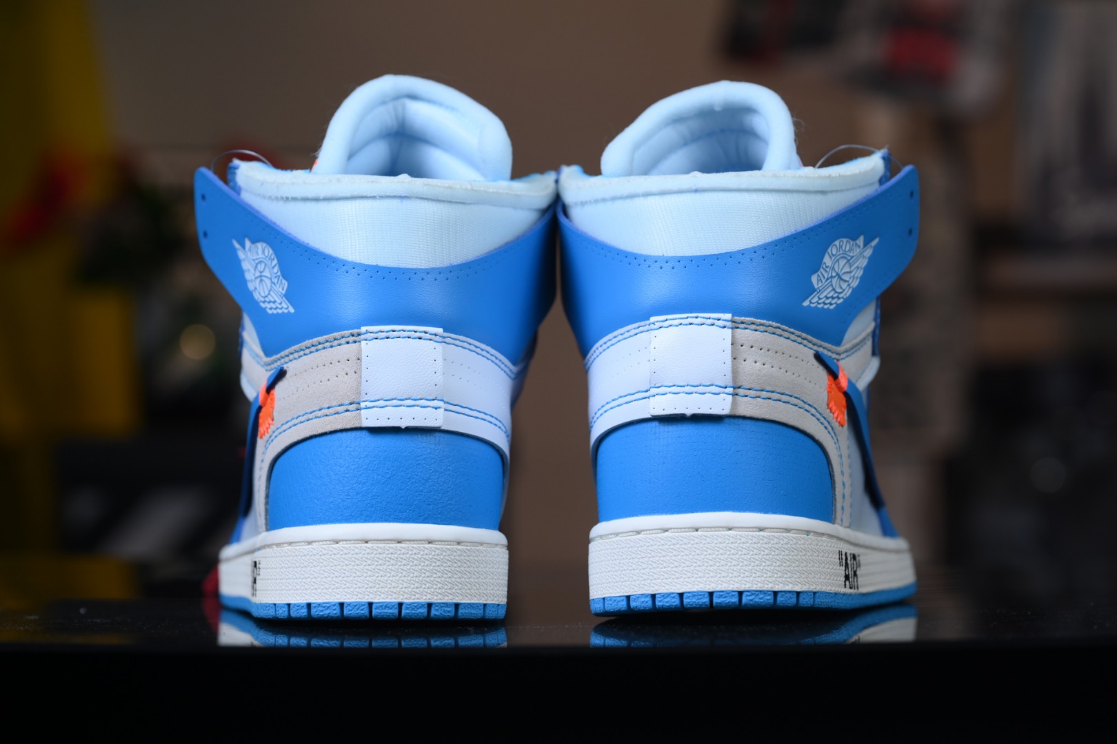 Off-White x Air Jordan 1 Retro High OG 'UNC' - Image 5