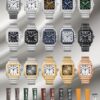 Cartier New Santos de Cartier Series Men's Large Watch 39.8X47.5