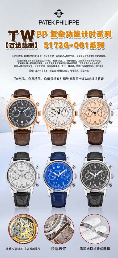 Patek Philippe 5172G-001 Series
