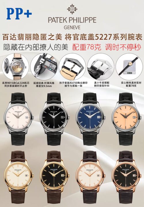 Patek Philippe Ref. 5227 Series: The Hidden Beauty of the Officer-Style Case Back