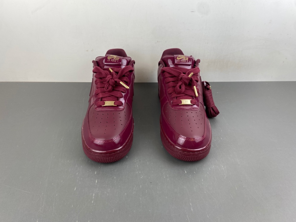 Central Cee x Nike Air Force 1 Low “Dark Beetroot” - Image 3