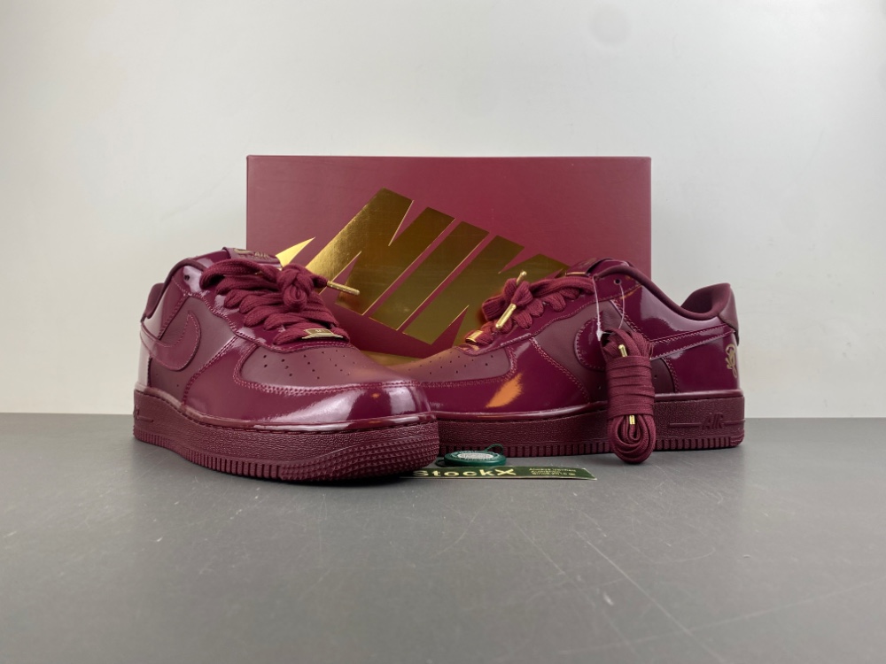 Central Cee x Nike Air Force 1 Low “Dark Beetroot” - Image 5