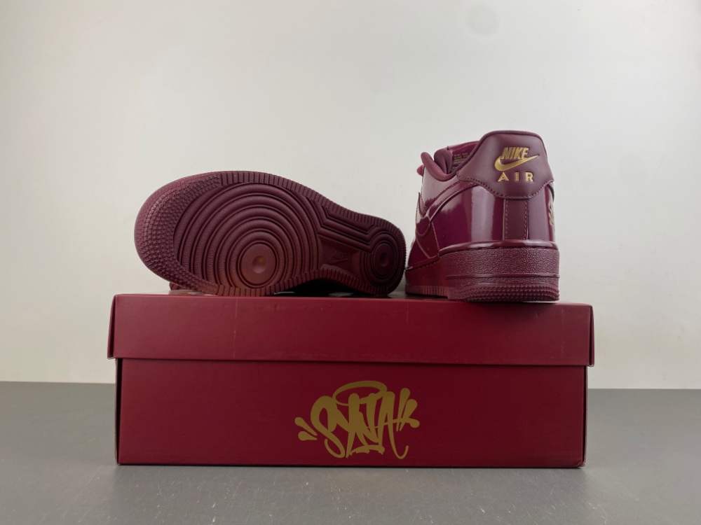 Central Cee x Nike Air Force 1 Low “Dark Beetroot” - Image 7