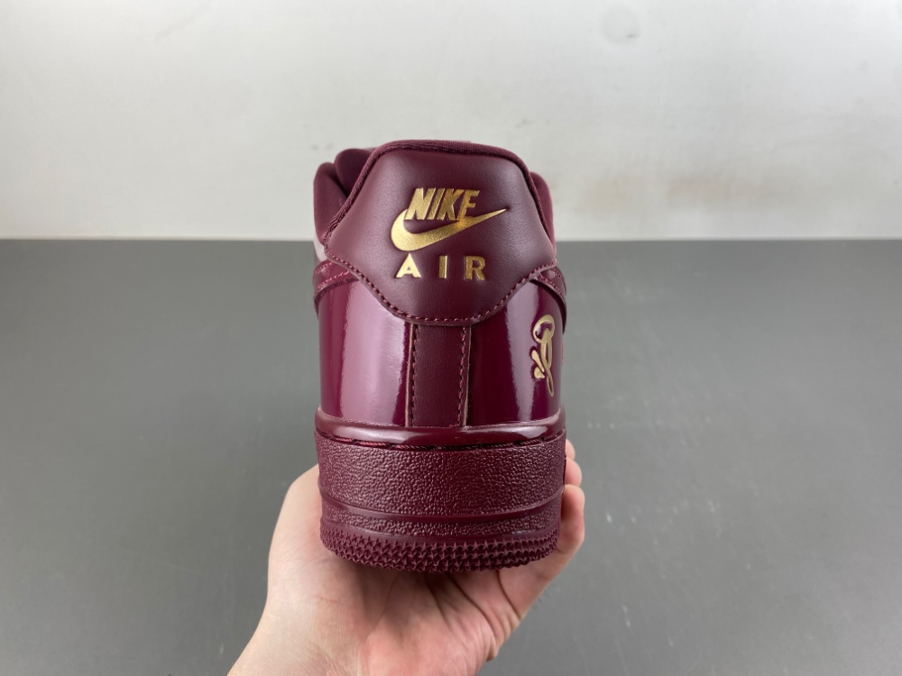 Central Cee x Nike Air Force 1 Low “Dark Beetroot” - Image 12