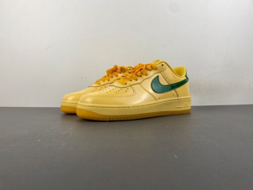 Nike Air Force 1 Low Patent “Topaz Gold/Pine Green”