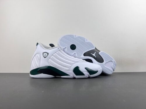Alternative view of Air Jordan 14 “Forest Green”